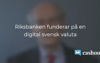 Digital svensk e-krona